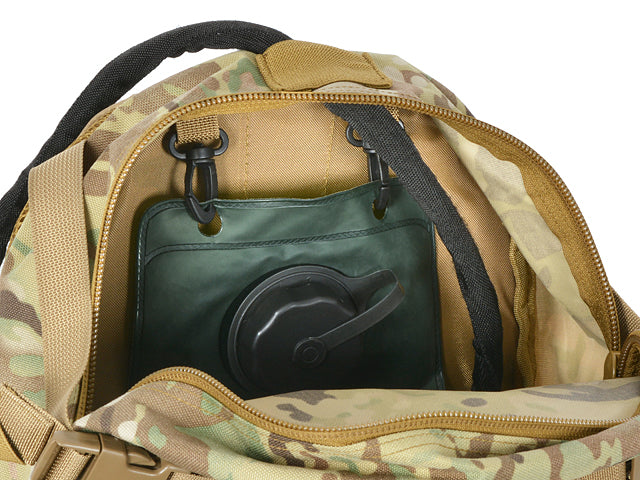Tactical Rucksack mit Helm pocket - Multicamo [8FIELDS] 9