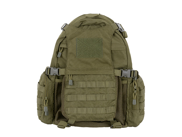 Tactical Rucksack mit Helm pocket- Oliv [8FIELDS] 1