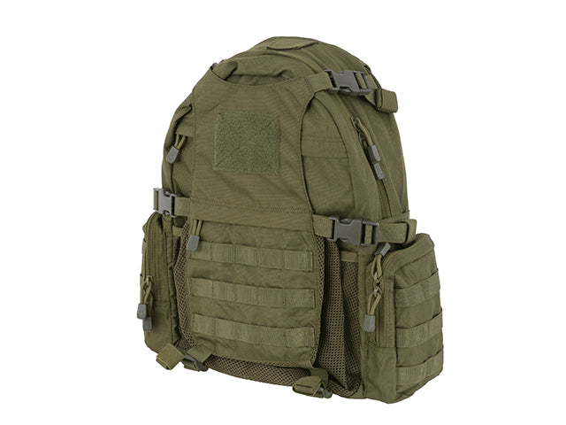 Tactical Rucksack mit Helm pocket- Oliv [8FIELDS] 3