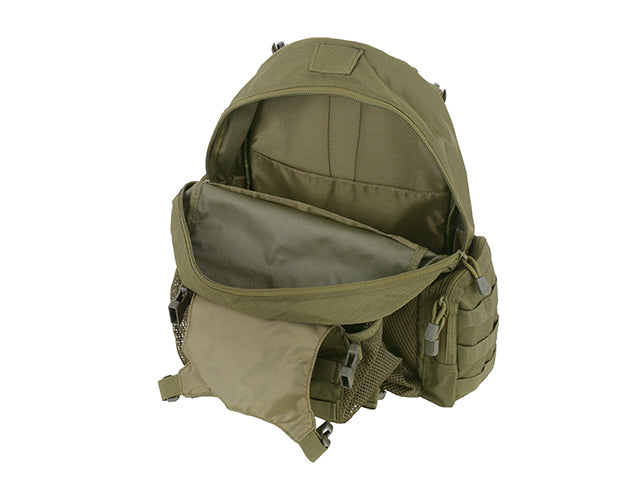 Tactical Rucksack mit Helm pocket- Oliv [8FIELDS] 8