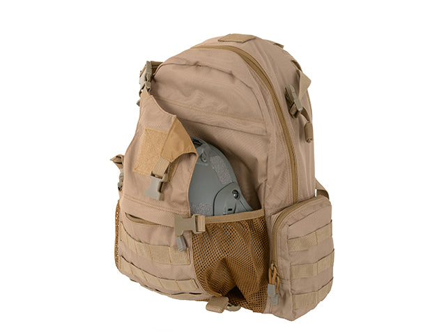 Tactical Rucksack mit Helm pocket - Coyote [8FIELDS] 4