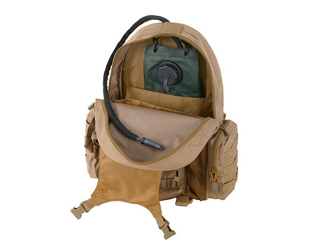 Tactical Rucksack mit Helm pocket - Coyote [8FIELDS] 6