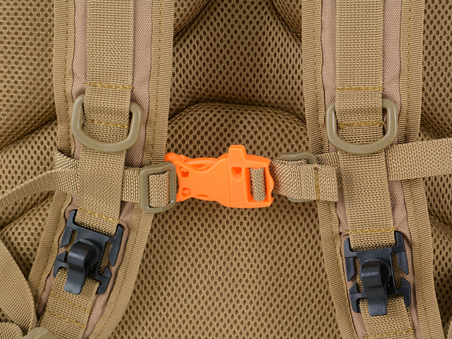 Tactical Rucksack mit Helm pocket - Coyote [8FIELDS] 7