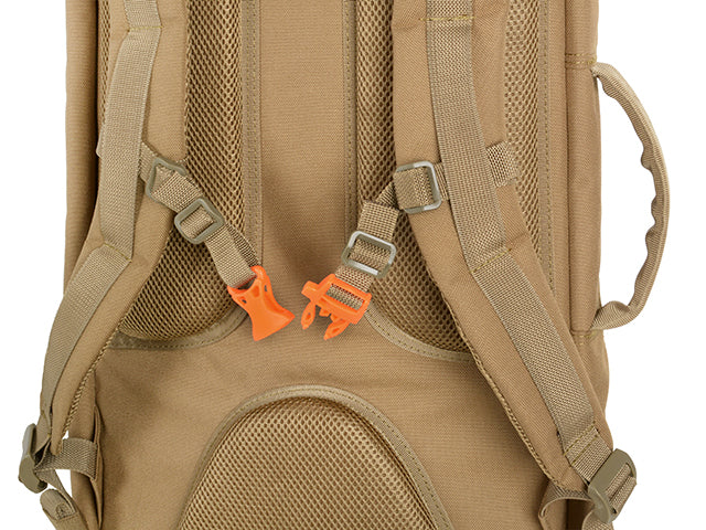 90cm Tasche TRAVEL mit Buckle Up Front Panel - Coyote [8FIELDS] 7