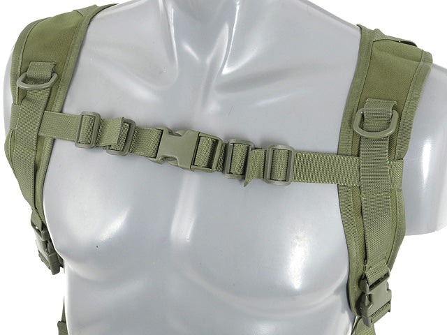Multi-Purpose Rucksack V3 Chest Rig / Plate Carrier MOLLE - Oliv [8FIELDS] 6
