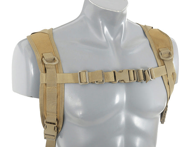 Multi-Purpose Rucksack V3 Chest Rig / Plate Carrier MOLLE - Tan [8FIELDS] 6