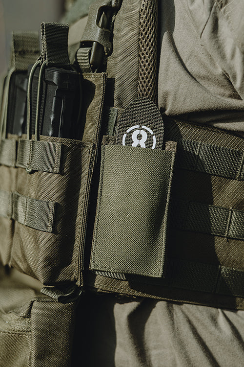 8Fields Airsoft Dead Red Rag Pouch - Olive 7
