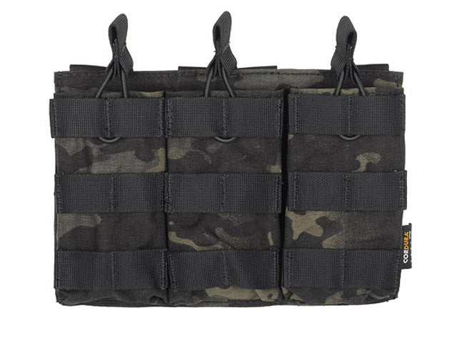 Open-Top Dreifach 5.56 Magazintasche - Multicam Schwarz [8FIELDS PREMIUM] 1
