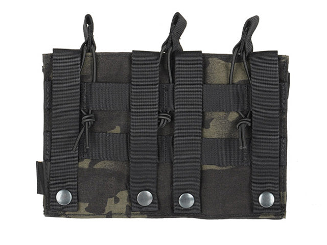 Open-Top Dreifach 5.56 Magazintasche - Multicam Schwarz [8FIELDS PREMIUM] 2