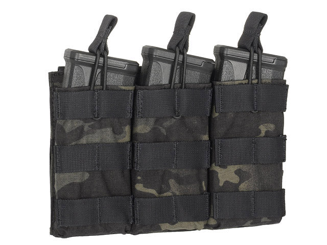 Open-Top Dreifach 5.56 Magazintasche - Multicam Schwarz [8FIELDS PREMIUM] 4