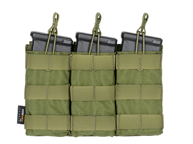 Modular Open-Top Dreifach-Magazintasche für 5.56 - Oliv [8FIELDS PREMIUM] 4