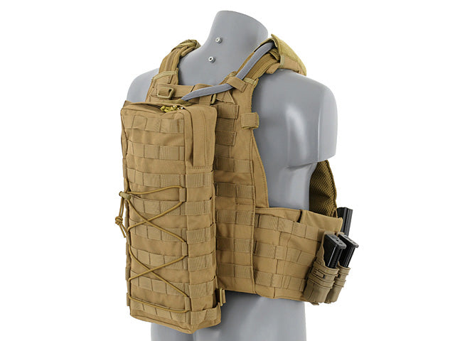 Transporttasche Tactical Hydration Carrier MOLLE mit Straps - Oliv [8FIELDS] 7