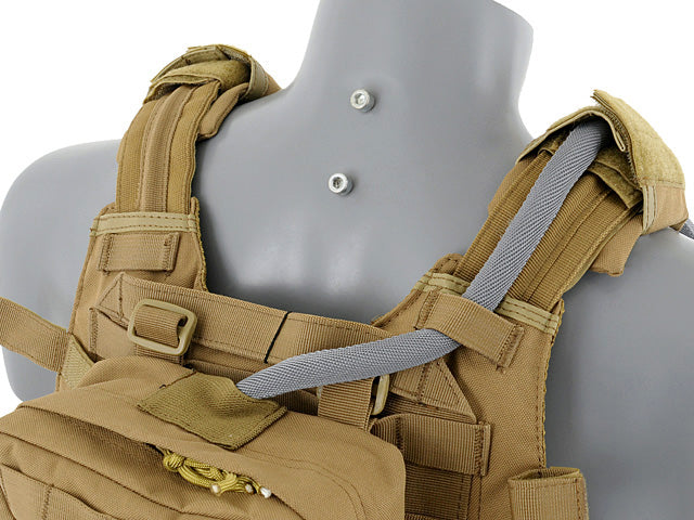 Transporttasche Tactical Hydration Carrier MOLLE mit Straps - Oliv [8FIELDS] 9