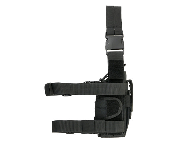 2-Ways Carrying Type Tactical Drop Leg Holster für left-handed - Schwarz 2