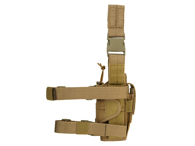 2-Ways Carrying Type Tactical Drop Leg Holster für left-handed - CT 2