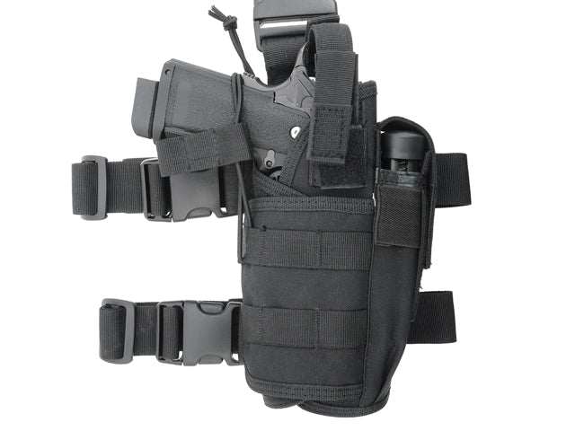 2-Wege-Tactical-Drop-Leg-Holster - Schwarz [8FIELDS] 3