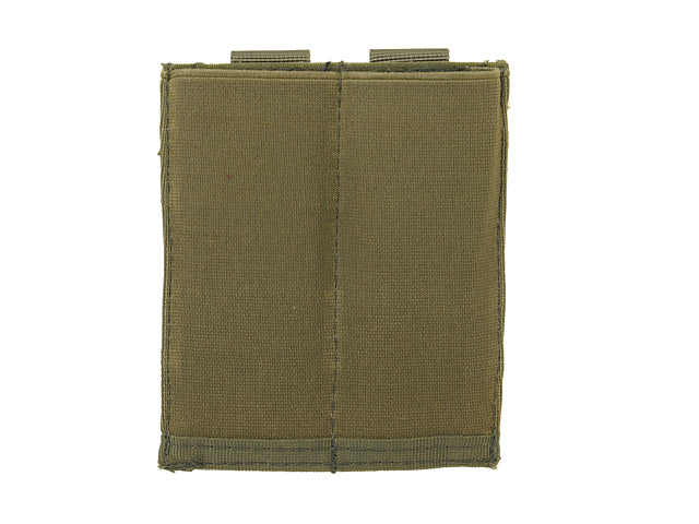 Elastische Doppel Pistolenmagazin Tasche - Oliv 1