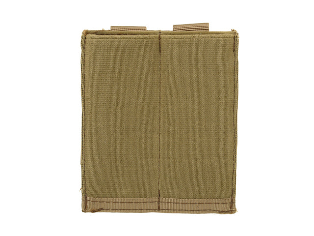 Elastische Doppel Pistolenmagazin Tasche - Coyote 1