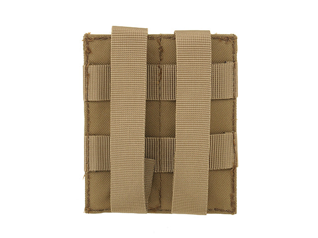 Elastische Doppel Pistolenmagazin Tasche - Coyote 2