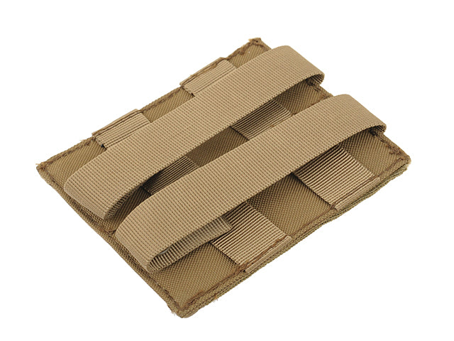 Elastische Doppel Pistolenmagazin Tasche - Coyote 4