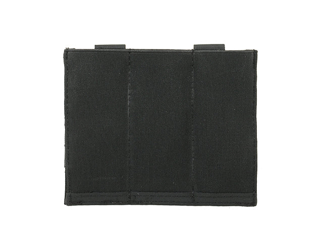 Elastische Dreifach Pistolenmagazin Tasche - Schwarz 1
