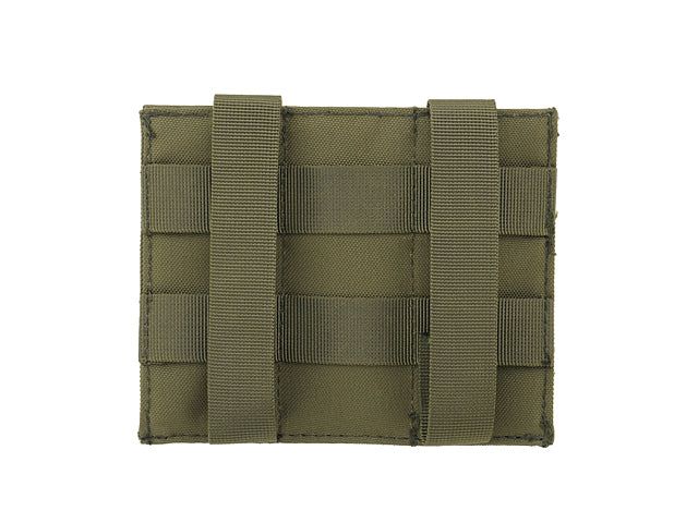 Elastische Dreifach Pistolenmagazin Tasche - Oliv 2