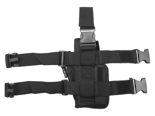 Universal drop leg large Pistole holster - Schwarz [8FIELDS] 2