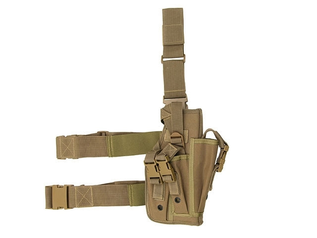 Universal drop leg large pistol holster - Coyote [8FIELDS] 1