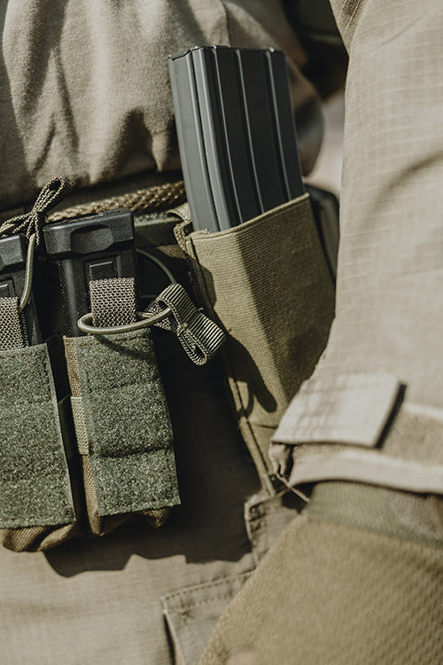 Elastic Single M4/M16 Magazine Pouch - Olive [8FIELDS] 4