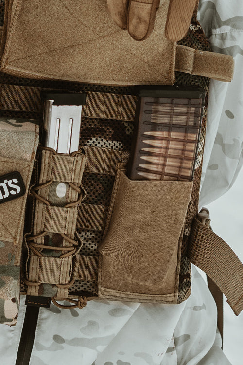 Elastic Single M4/M16 Magazintasche - Coyote [8FIELDS] 4