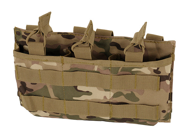 7.62/.308 Open-Top Dreifach Magazintasche - Multicamo 2