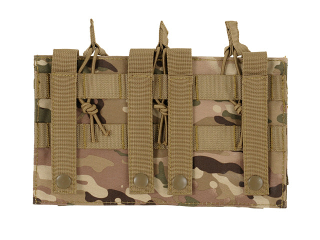 7.62/.308 Open-Top Dreifach Magazintasche - Multicamo 3