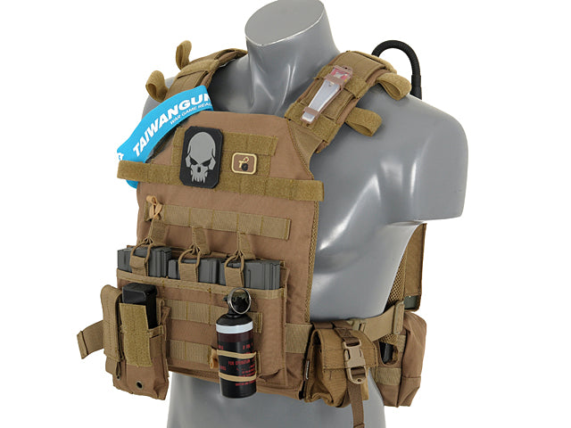 7.62/.308 Open-Top Dreifach Magazintasche - Multicamo 4