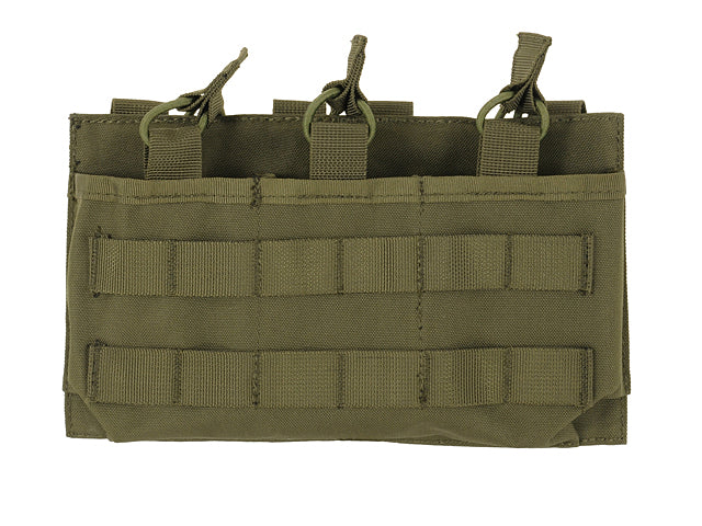7.62/.308 Open-Top Dreifach-Magazintasche - Oliv [8FIELDS]