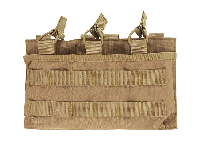 7.62/.308 Open-Top Dreifach Magazintasche - Coyote 1