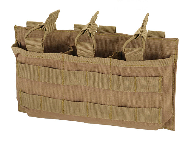 7.62/.308 Open-Top Dreifach Magazintasche - Coyote 2