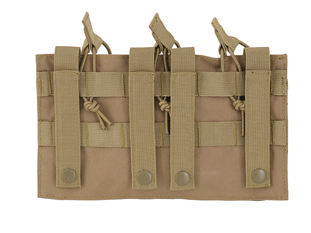 7.62/.308 Open-Top Dreifach Magazintasche - Coyote 3