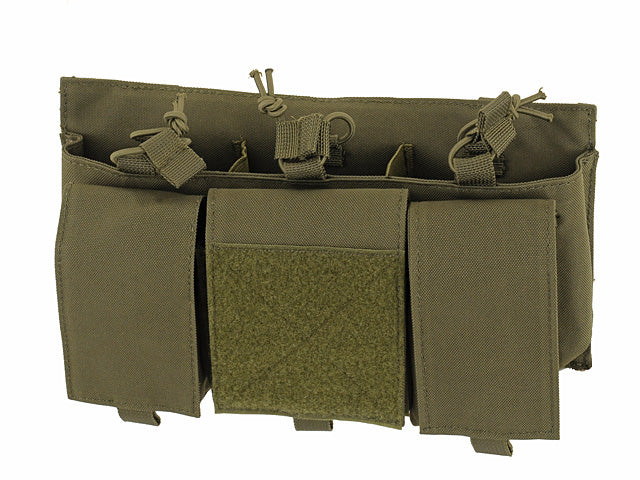 Dreifach 7.62 Magazintasche mit General Purpose Pouches - Oliv [8FIELDS] 2