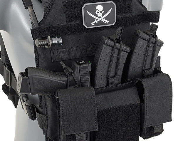 Dreifach 7.62 Magazintasche mit General Purpose Pouches - Oliv [8FIELDS] 9