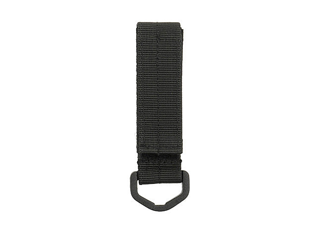Belt/backpack strap with d-ring - black [8FIELDS] 4