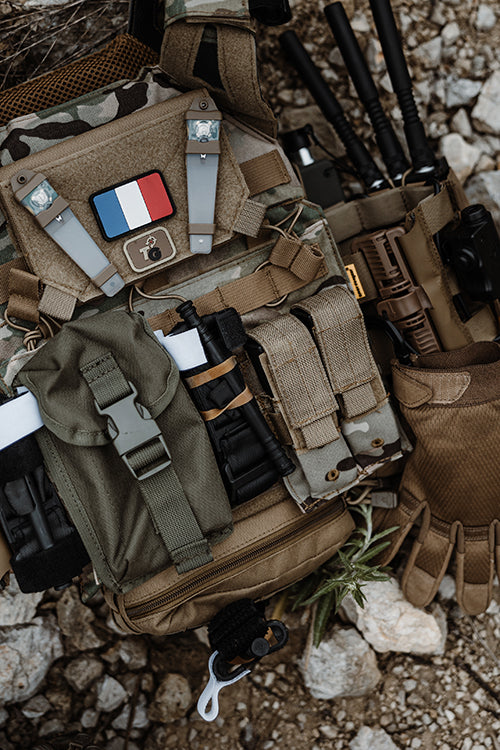 Doppel Tasche für Pistole Magazin - Multicamo [8FIELDS] 7