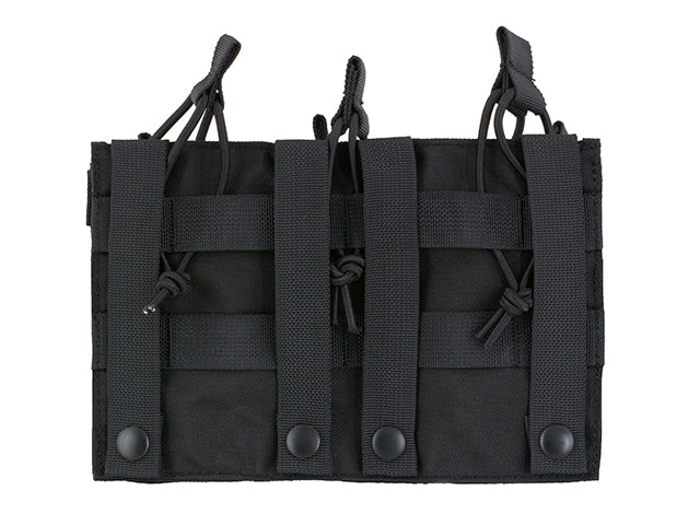 Dreifach Stacker M4/M16/AR-15 Magazintasche - Schwarz [8FIELDS] 4