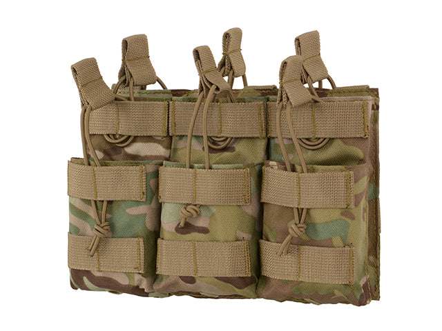 Dreifach Stacker M4/M16/AR-15 Magazintasche - Multicamo [8FIELDS] 4