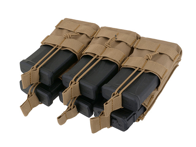 Dreifach Stacker M4/M16/AR-15 Magazintasche - Coyote [8FIELDS] 2