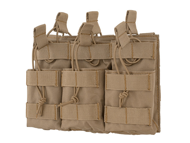 Dreifach Stacker M4/M16/AR-15 Magazintasche - Coyote [8FIELDS] 3
