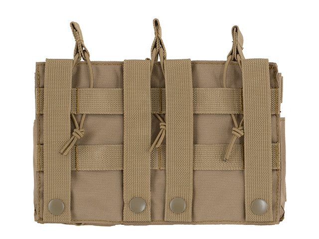 Dreifach Stacker M4/M16/AR-15 Magazintasche - Coyote [8FIELDS] 5