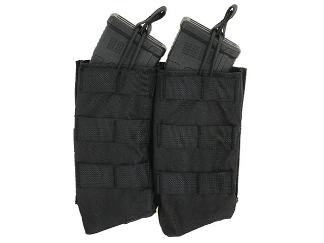 Open-Top Doppel 7.62x39 AK Magazintasche - Schwarz [8FIELDS] 1
