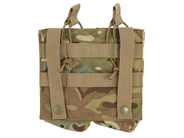 Open-Top Doppel 7.62x39 AK Magazintasche - Multicamo 3