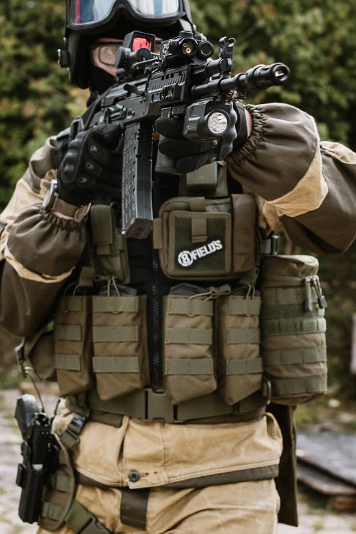 Open-Top Doppel 7.62x39 AK Magazintasche - Oliv [8FIELDS] 4