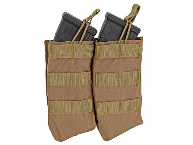Open-Top Doppel 7.62x39 AK Magazintasche - Coyote [8FIELDS] 1